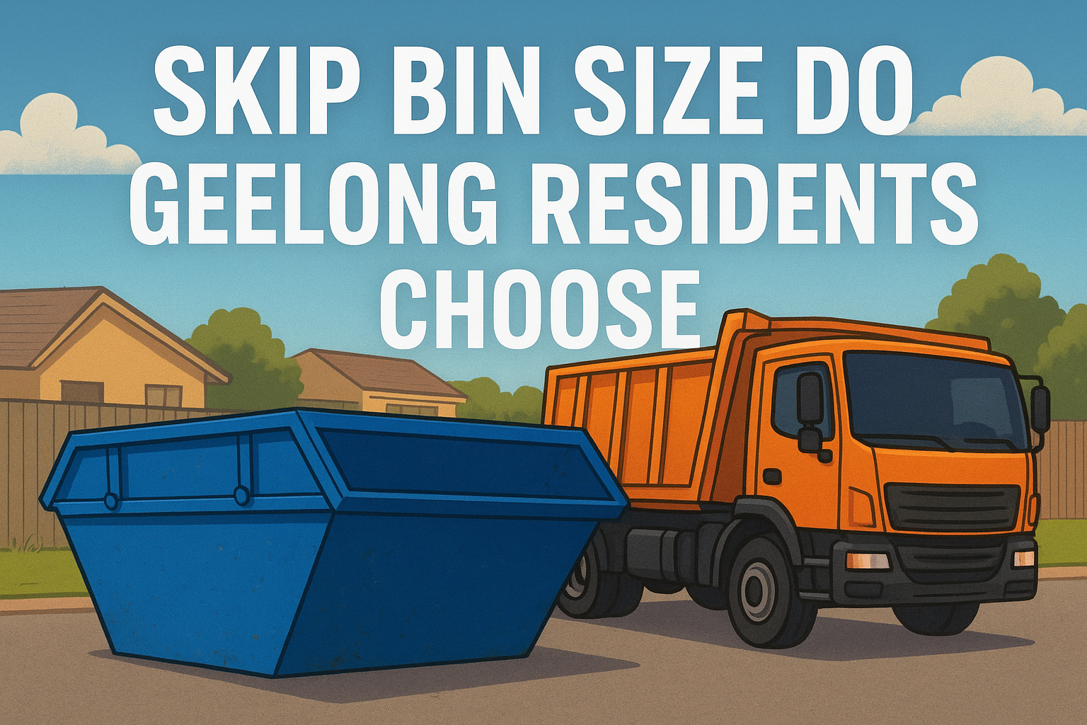 Skip Bin Size Do Geelong Residents Choose