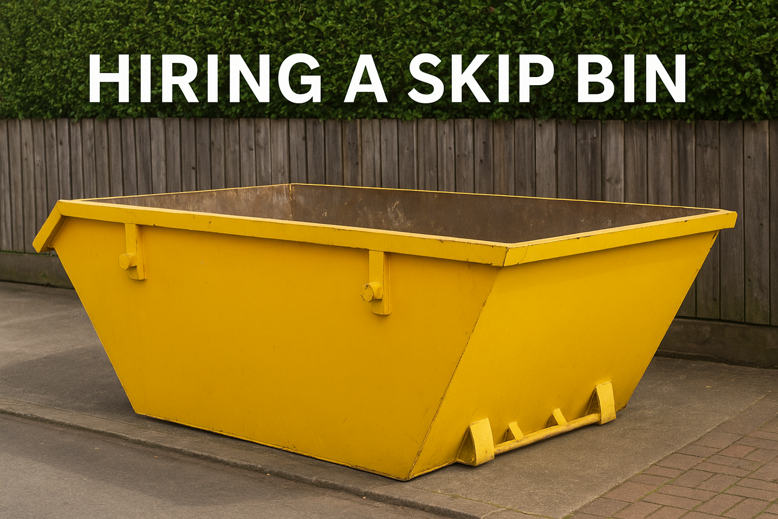 Hiring a Skip Bin