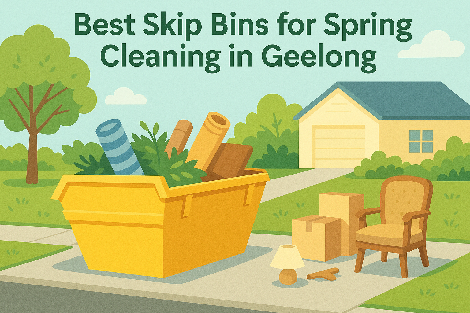 Best Skip Bins for Spring Cleaning in Geelong