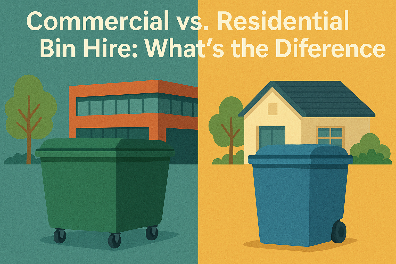 Commercial vs. Residential Bin Hire