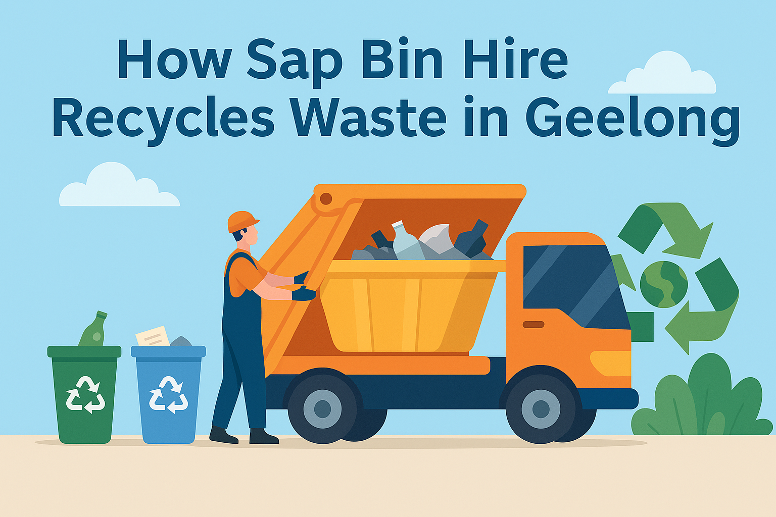 Sapbinhire Recycles Waste in Geelong