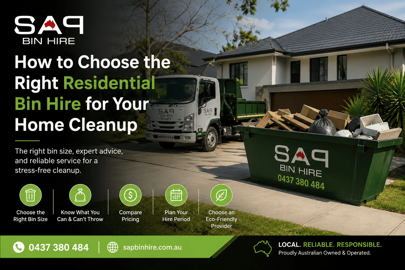 How to Choose the Right Residential Bin Hire for Home Cleanup
