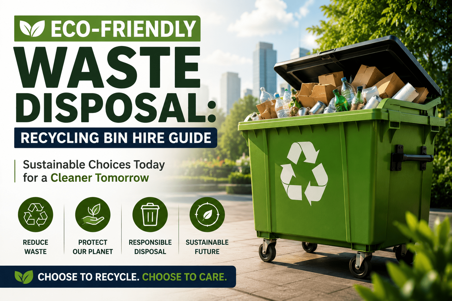 ECO-FRIENDLY WASTE DISPOSAL: RECYCLING BIN HIRE GUIDE 