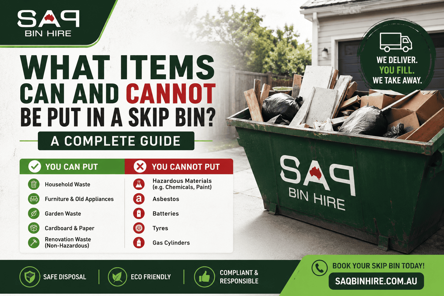 What Items Can and Cannot Be Put in a Skip Bin? A Complete Guide