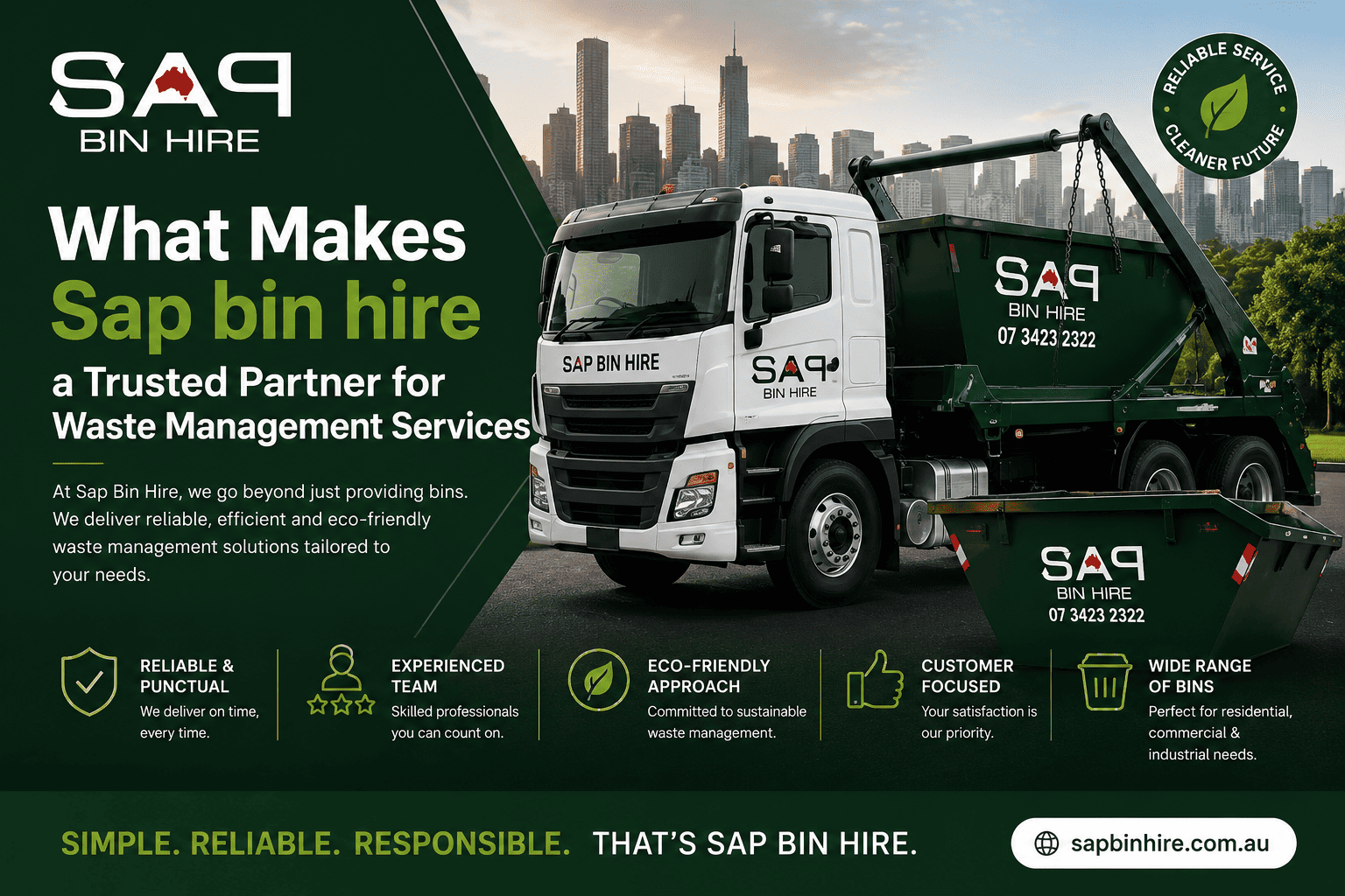 What Makes Sap bin hire a Trusted Partner for Waste Management Services