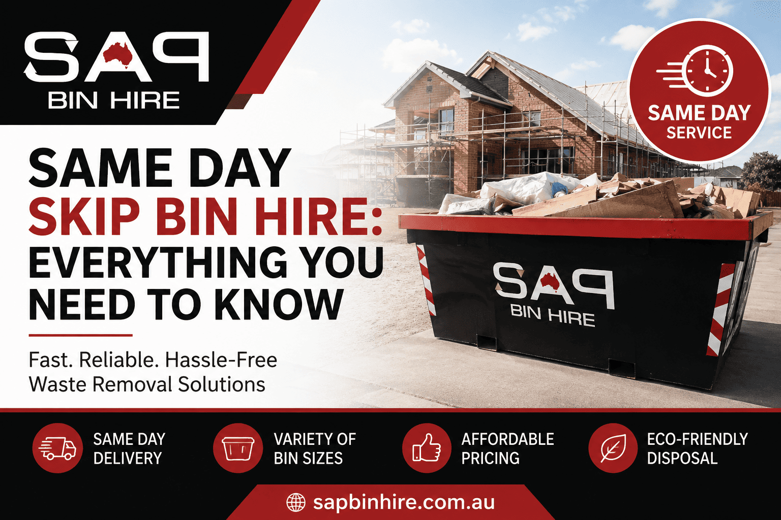 Same Day Skip Bin Hire: Everything You Need to Know