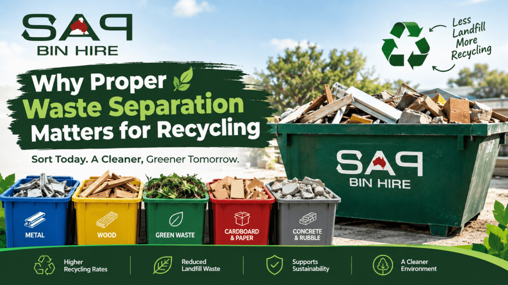 Why Proper Waste Separation Matters for Recycling